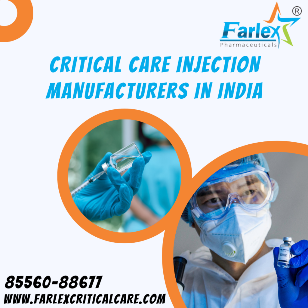 Critical Care Injection Manufacturers in India | Farlex Critical Care